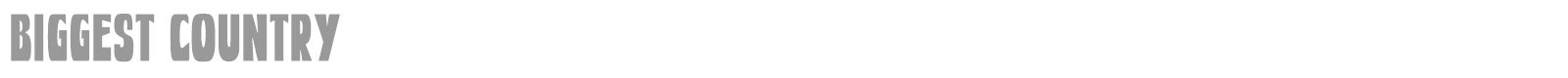 Biggest Country font preview